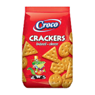 Croco Crackers Djathe 100g