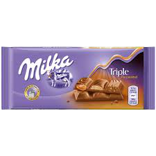 Cokollate Milka Triple Karamel 90g