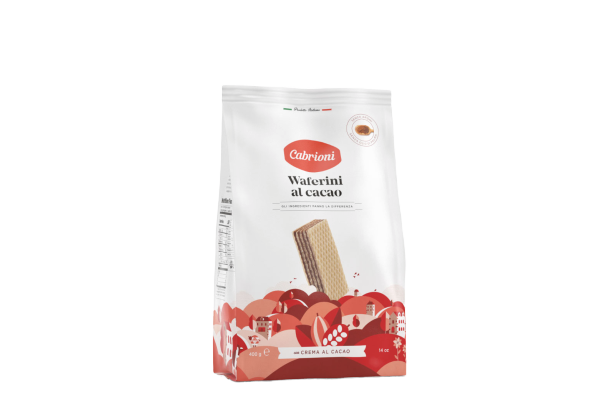Vafer Cabrioni Krem Kakao 400g