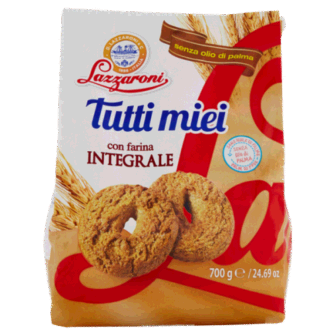 Biskota Lazzaroni Tutti Miei Integrale 700g