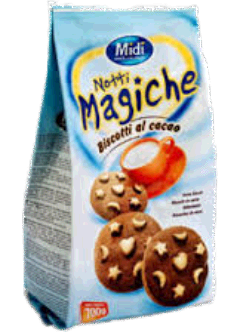 Biskota Midi Notti Magiche Cokollate 700g