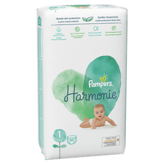 Pelena Pampers Harmonie Value Pack Nr.1 New Born (pesha 2-5kg) 50 cope
