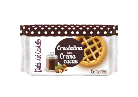 Tarta Strudel Dolci Del Castello Krem Kakao 240g 6 cope