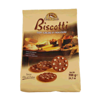 Biskota Borgo Del Biscotti Cokollate Lajthi 700g